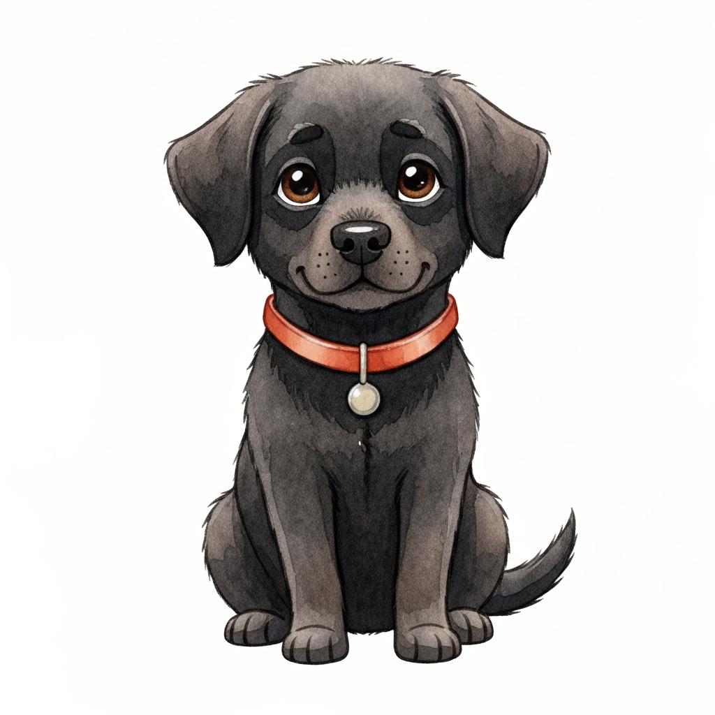 Darwin the labrador cheering